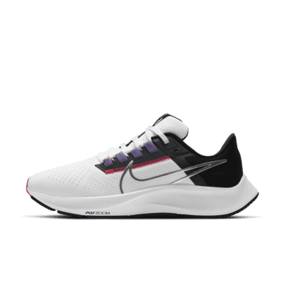 Nike zoom pegasus womens black and white best sale